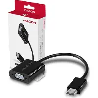 Axagon adapteri - HDMI / VGA - 17 cm