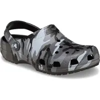 Crocs Classic Camouflage Clog - Musta/slate Grey, koko 42