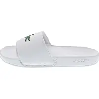 Lacoste Serve Slide 0.0 Sandaalit white / green Koko 9.0