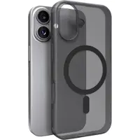 Puro Daylight Magsafe Compatible Silicone Case for iPhone 17 - Translucent Black