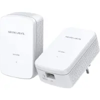 Mercusys MP500 KIT, 1000 Mbit/s, IEEE 802.3, IEEE 802.3ab, IEEE 802.3u, Gigabitti Ethernet, 10,100,1000 Mbit/s, HomePlug AV2, OFDM (MP500 KIT(EU))