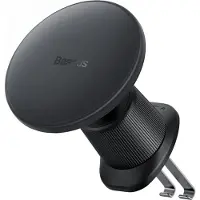 Baseus Car Charger Inductive 15W Holder CW01 for Air Vent, Black (C40141001111-00)