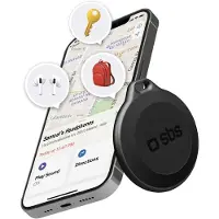 SBS Track My Circle tavaran jäljitin, musta