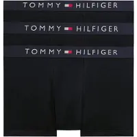 Tommy Hilfiger Underwear Bokserishortsit 'Essential' tummansininen / punainen / valkoinen