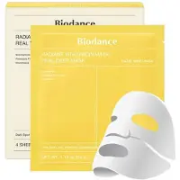 BIODANCE Radiant Vita Niacinamide Real Deep Mask - 4 kappaletta