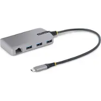 StarTech.com – 3-Port USB-C Hub w/GbE Ethernet Adapter (5G3AGBB-USB-C-HUB)