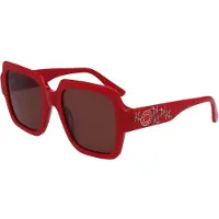 Karl Lagerfeld Aurinkolasit - - KL6104SR - Punainen - Neliö - Muovikehys