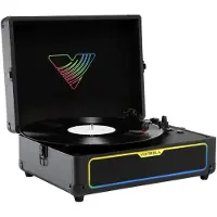 Victrola VSC-700 SB Journey Glow Illuminated Suitcase Black