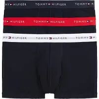 Tommy Hilfiger Underwear Bokserishortsit laivastonsininen / punainen / musta / valkoinen