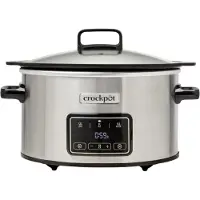 Crock-Pot Mijoteuse - - Kuohauta ja hauduta - 3,5 L - Irrotettava kulho - 3 lämpöasetusta
