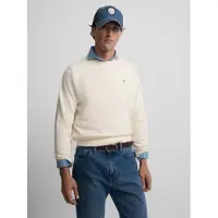 Silbon for man. S261021107186 Saint Tropez club sweatshirt beige (L), Casual, Cotton