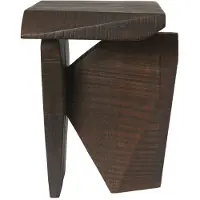 Ferm Living Silva Piece koriste Dark stained mango wood