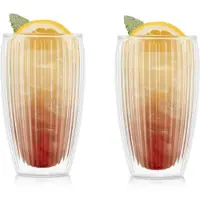 Bodum Pavina kaksiseinäinen lasi 45 cl 2-pakkaus Kirkas