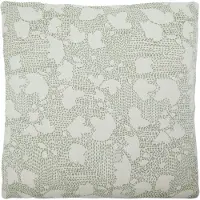 House Doctor Cushion Cover, Hdmori, Off-White, K - Green - 50X 50CM