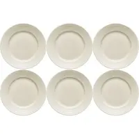 Rörstrand Swedish Grace Lautanen 21 Cm 6 Kpl:n Pakkaus Oat (Beige) - Ruokalautaset Posliini Oat (Beige) - 1069426, 6-PACK