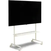 Pedestal Rover Tv-taso Pearl - Tv-penkit ja mediakalusteet Teräs Helmenvalkoinen - 010 028 007