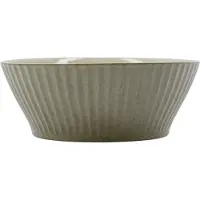 House Doctor Bowl, Hdpleat, Grey, Brown - Grey - H7.0CM