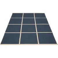 Pappelina , Kudottu Matto Criss Dark Blue 180x260 cm