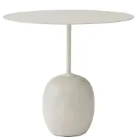 &tradition Lato Ln9 Pöytä Soikea / Crema Diva Marble - Sohvapöydät Marmori Ivory White - 133034A304