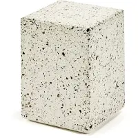 Serax Pawn Sivupöytä Terrazzo 30x30x40 Cm - Sivupöydät & Apupöydät Mosaiikkibetoni Valkoinen - B7218340