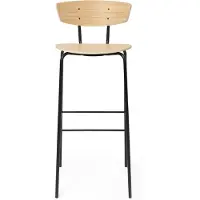 Ferm Living Herman baarituoli Oak white oiled
