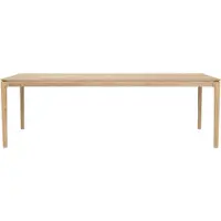 Ethnicraft Bok Ruokapöytä 100x240 Cm - Ruokapöydät & Baaripöydät Tammi - 51499