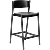 Hubsch Oblique bar chair black