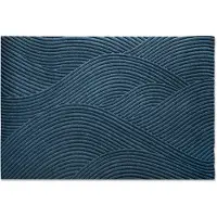 Heymat Sjø Ovimatto 85x130 Cm - Kynnysmatot Pet-kierrätysmuovi Sininen - 62110