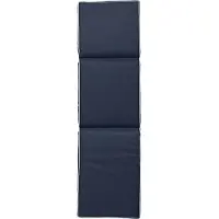 DIYTI Plain Aurinkotuolityyny 50x186 Cm - Tyynyt Polyesteri Laivastonsininen - 08-NAVC-PN-NAV/WHI