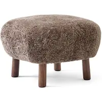 &tradition Pouf Atd1 Little Petra Jalkajakkara Saksanpähkinä / Sheepskin - Jalkajakkarat Sahara - 134430A235A040