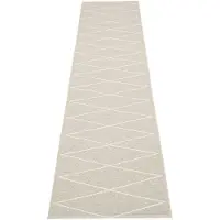 Pappelina Max Matto 70x400cm Pellava - Kuviolliset matot Pvc Linen - MX9F740