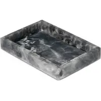 Ferm Living Mist koristetarjotin 10x15 cm Charcoal