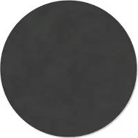 Lind DNA Circle M Pöytätabletti Ø30cm Nupo Black - Tabletit & Lasinaluset Nahka Musta - 981878