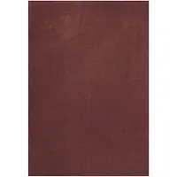 Layered Solid Wool villamatto Ruby red, 250x350 cm
