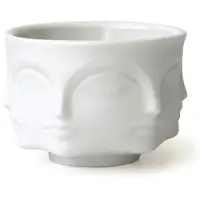 Jonathan Adler Muse Votive Candle Holder - White - H:6CM