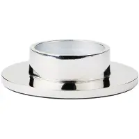 Broste Copenhagen Maro Candle Holder - Silver - H4CM