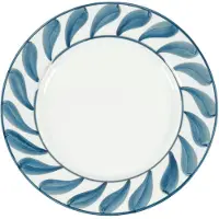 Pick a Poppy Swirl Lautanen 28 Cm - Ruokalautaset Kivitavara Sininen - C012801SS24-154