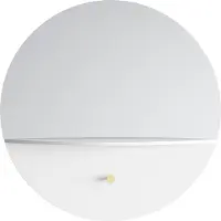 Department Pie B Seinäpeili 80cm - Seinäpeilit Peililasi Valkoinen - 17401663