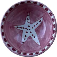 Piccola Home Amalfi Kulho 13 Cm Pinkki - Tarjoiluvadit Keramiikka Vaaleanpunainen - CP1300-A-RO-SM