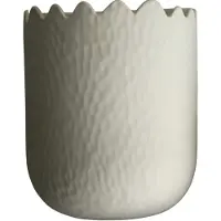 DBKD Flowery seinäruukku 24 cm Creme