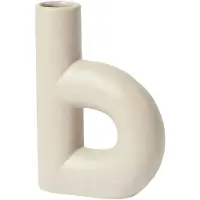 Broste Copenhagen Hector maljakko B Ø19 cm' Dove grey