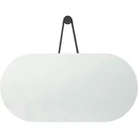 Zone Denmark A-Wall Mirror -peili Black, small