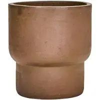 House Doctor Terra Ruukku Ø50 Cm Antiikkiruskea - Ruukut Kivitavara Antique Brown - 203841212