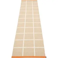Pappelina , Kudottu Matto Criss Beige 70x300 cm