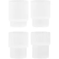 Ferm Living Ripple lasi 4 kpl Frosted