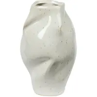 Broste Copenhagen Susie Vase - Cream - H14CM