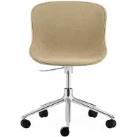 Normann Copenhagen Hyg Pyörivä Tuoli 5w Verhoiltu Main Line Flax Aluminium / - Tuolit Villa Sand - 604006-MLF20