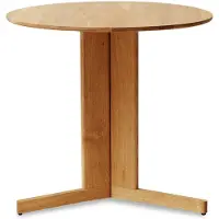 Form & Refine Trefoil pöytä, 75 cm, tammi