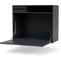 Montana STUDIO seinälle ripustettava kirjoituspöytä Anthracite 04