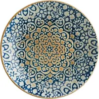 Bonna Alhambra Syvä Lautanen 25 Cm - Syvät lautaset Posliini Sininen - ALHBLM25CK